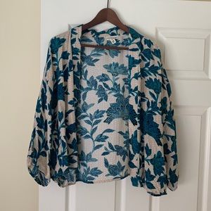 Anthropologie Printed duster
